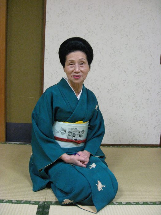Geisha Chikako Pari, photographed by Judit Kawaguchi