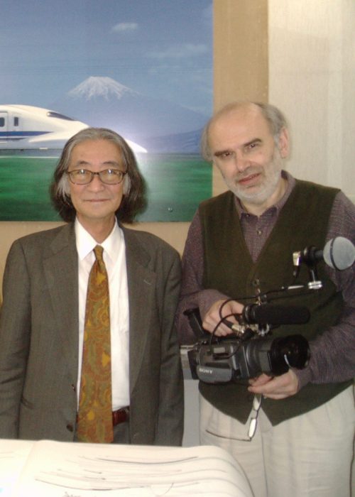 Japanese shinkansen designer Tezeni Masamichi & filmmaker Radovan Tadic 
